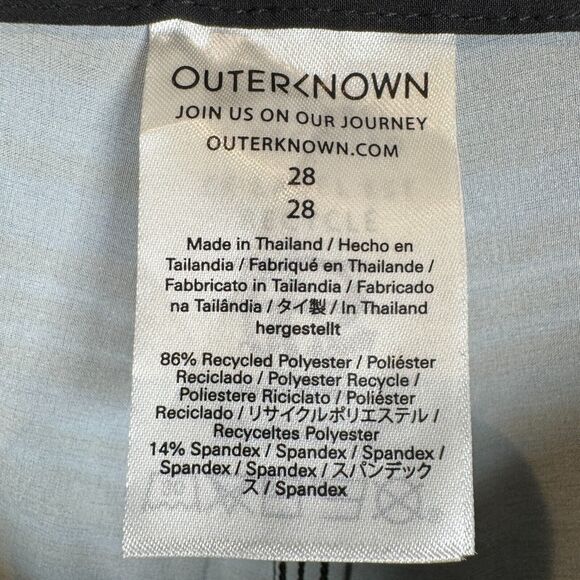 Outerknown Board Shorts Men Size 28 Swim Trunks Pocket Stretch Stripe Beach Surf - Picture 8 of 12